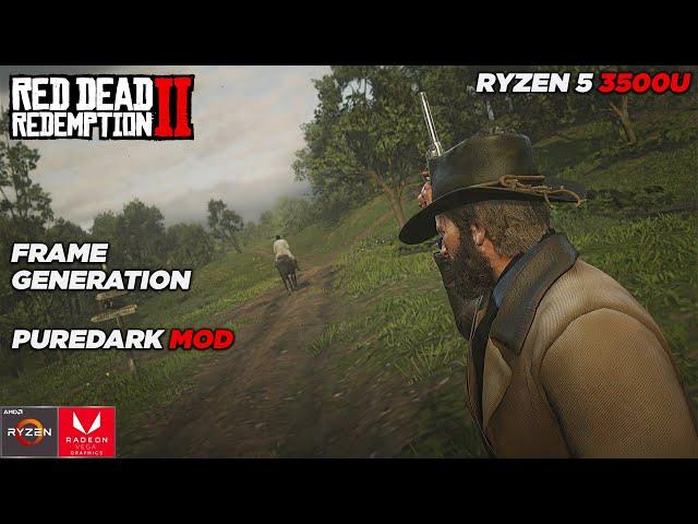 RED DEAD REDEMPTION 2 - RYZEN 5 3500U - 8GB RAM - VEGA 8 - PUREDARK MOD