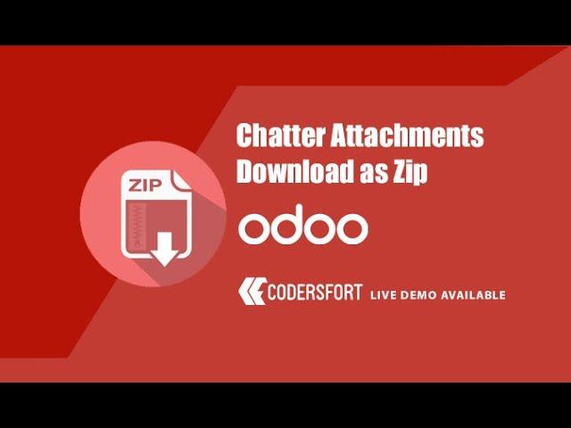 How to Download Attachments in odoo | Zip Download Attachments in odoo | odoo Export Attachments