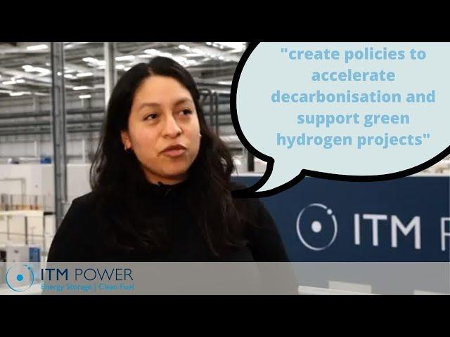 On Education, Green Hydrogen, & COP26 with an ITM Power Project Manager