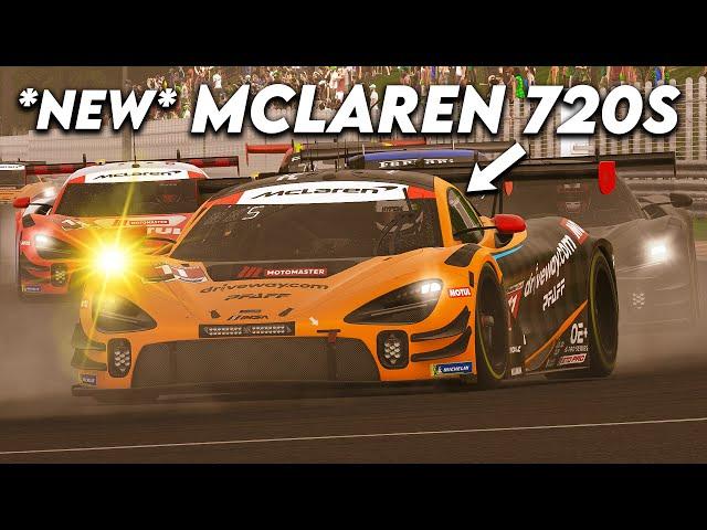 iRacing's NEW McLaren 720S GT3 - Rain x Spa