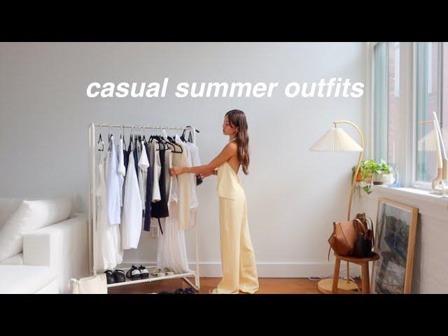 CASUAL SUMMER OUTFITS  | 15 easy and simple summer outfit ideas