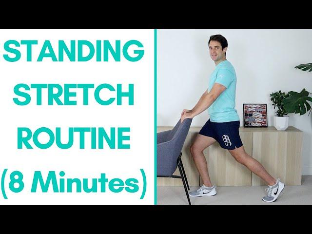 Standing Stretches For Seniors | Full Body 6 Stretches (8 Minutes)