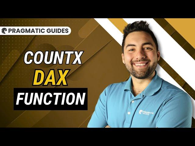 Power BI COUNTX DAX Function Tutorial  