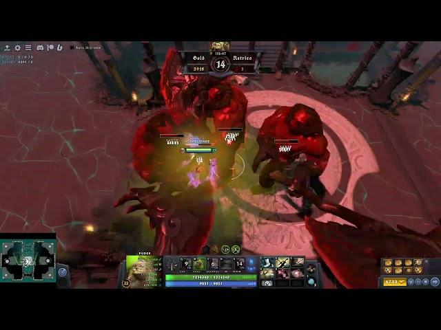 Dota 2 Epic Boss Fight Reborn Pudge (nightmare)