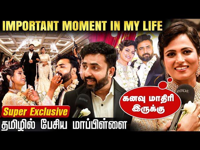 Reception நல்லபடியா நடந்தது ️ Ramya Pandian & Lovel Reception | Cineulagam