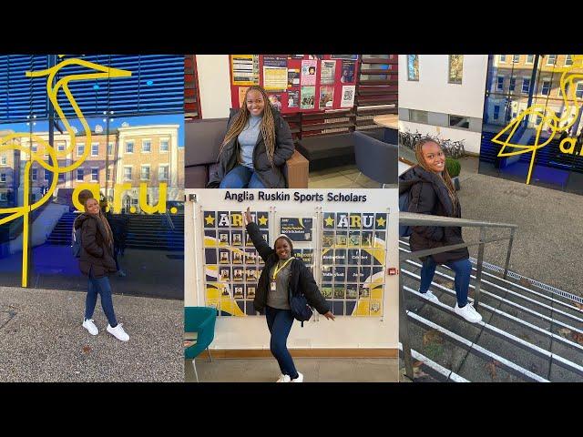 FIRST DAY AT SCHOOL |  A MINI TOUR ROUND MY CAMPUS |  ANGLIA RUSKIN UNIVERSITY