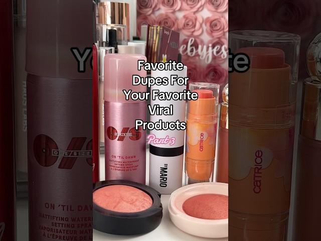 My favorite dupes for your favorite viral products! Part 3! #viralproducts #productreview #dupes