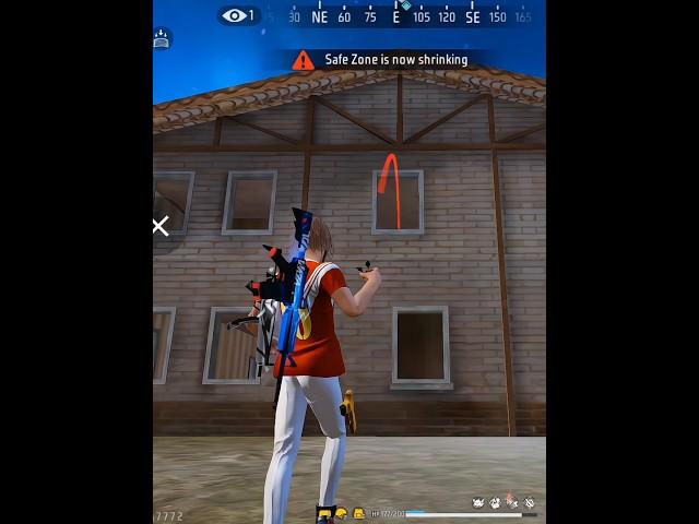 How lucky I am in free fire   #shorts #freefire #funny #reels #ytshorts #trending