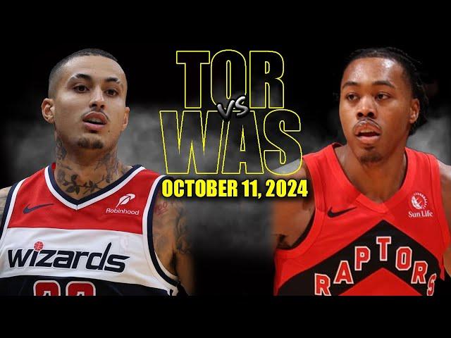 Toronto Raptors vs Washington Wizards Full Game Highlights - October 11, 2024 | NBA Pre Season