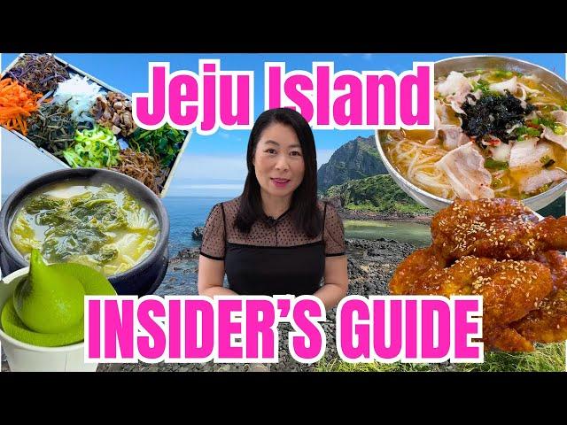 Your ULTIMATE Guide to Jeju Island from a Korean friend! INSIDER'S GUIDE Jeju Foods & Tourist Sites