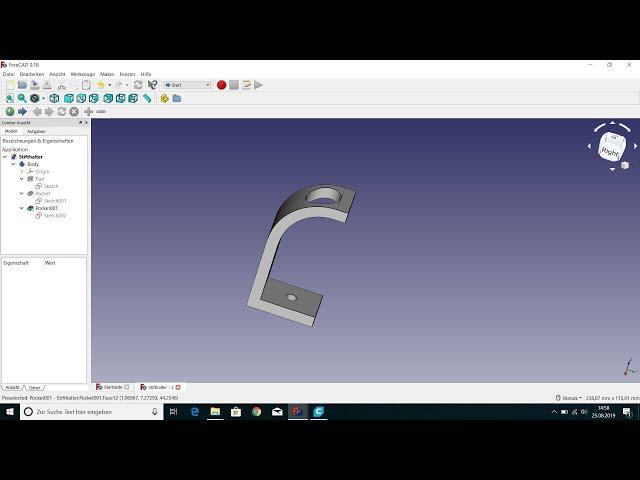 FreeCAD  zu 3D Druck / Tutorial Deutsch