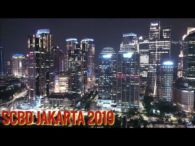 SCBD Jakarta 2019, Video Udara Malam Hari - Jakarta Drone Footage by Raja Drone ID