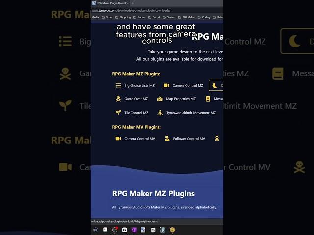 These FREE PLUGINS are FANTASTIC   #rpgmaker #videogames #gamedev #games