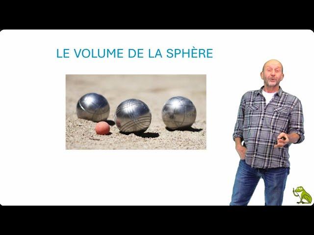 Volume de la sphère