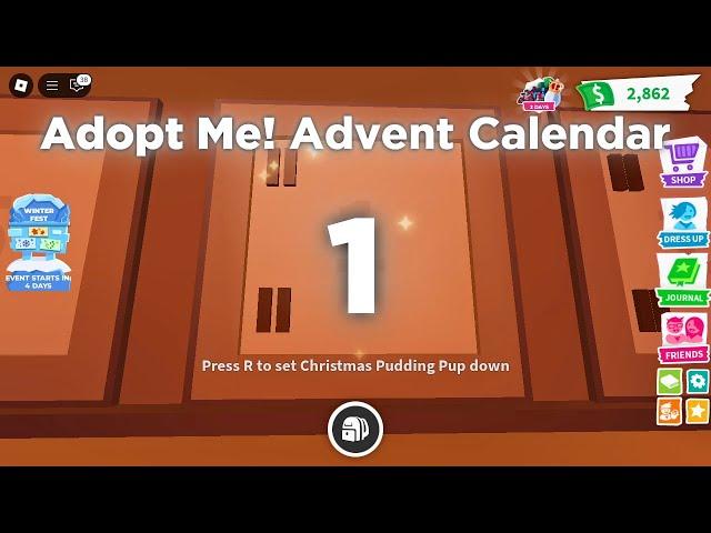 Adopt Me! Advent Calendar - Day 1 [with Arrrgus]