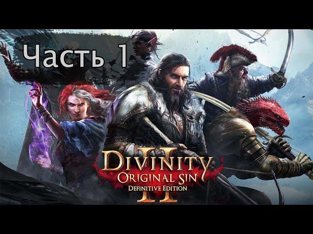 Прохождение Divinity original sin 2. Сложность тактика. Часть 1