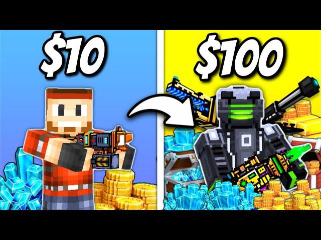 HOW FAR DOES SPENDING MONEY GET YOU IN PIXEL GUN 3D?