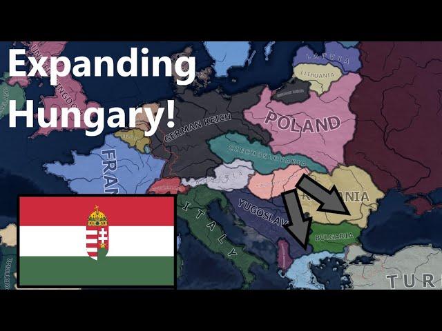 What if Hungary Became Expanisonist?! Hoi4 Timelapse