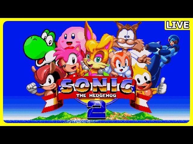 Sonic 2 Character ROM Hacks INCLUDING YOSHI - 7pm GMT 22nd Dec '24