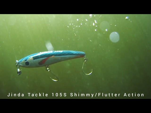 Jind Tackle Lalandi 105 Stick Bait Swim Action