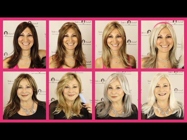 NEW Long, Layered Lace Front Wig- Jennifer LF - Shown in All Colors (Godiva's Secret Wigs Video)