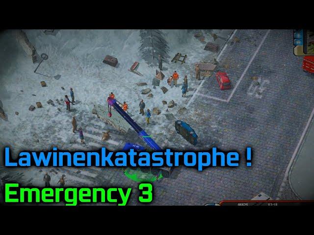 Lawinenkatastrophe im Skigebiet | Emergency 3 #retroprojekt