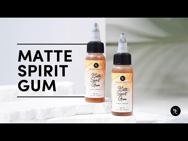 Narrative Cosmetics Matte Spirit Gum Overview & Application Instructions for SFX Makeup, Prosthetics