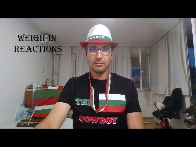 UFC Vegas 36 Weigh-In Reactions With The Bulgarian Cowboy