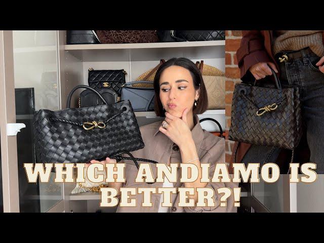 EAST WEST BOTTEGA VENETA ANDIAMO REVIEW | COMPARISON VS THE SMALL SIZE | PROS & CONS | WORTH BUYING?