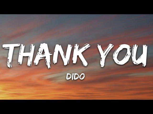 Dido - Thank You (Lyrics)