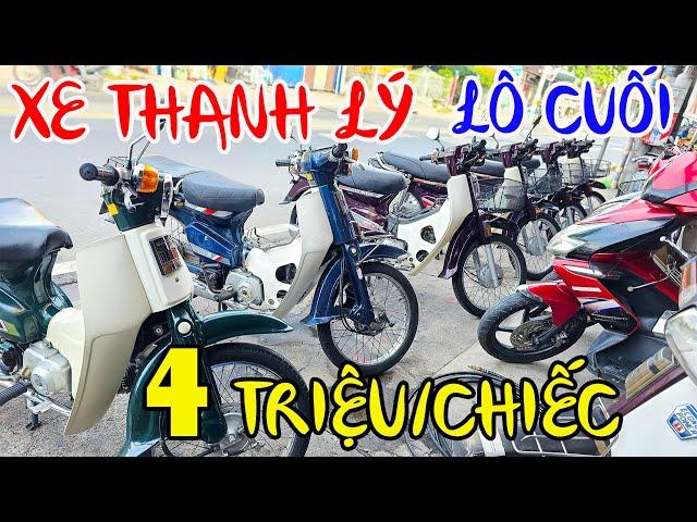 THANH LÝ DREAM THÁI CUP 86 CITI SUPER WIN WAVE ANPHA AB 6TR NOUVO XE ĐI LÀM 4 TRIỆU XE MÁY GIÁ RẺ