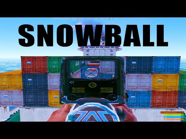how a pvp CHAD snowballs in Rust