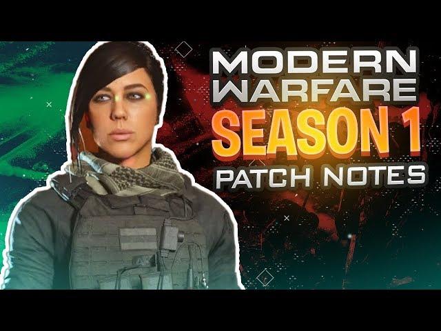 Modern Warfare Season 1 Patch Notes Update 1.10 - CRASH 24/7, NEW MAPS, BATTLE PASS,