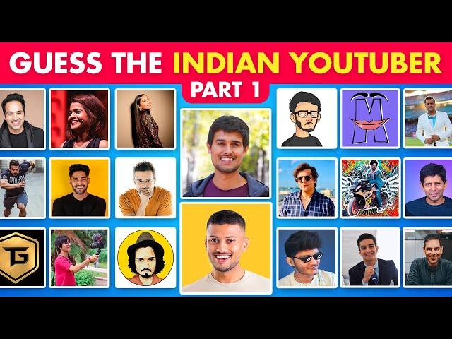 Guess The Indian Youtubers by Their Channel Logo | Part 1 | Quizzing Hour