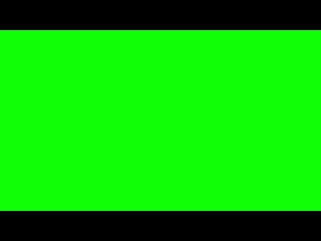 Green screen, 5 hours of pure green screen