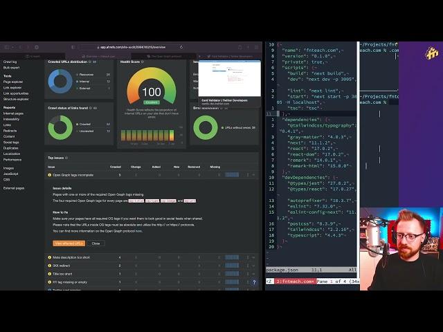 Adding Open Graph tags to a Next.js application