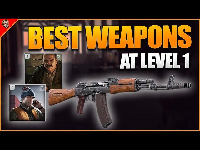 The best Weapons at Level 1 and how to get them - Escape From Tarkov Weapon Guide