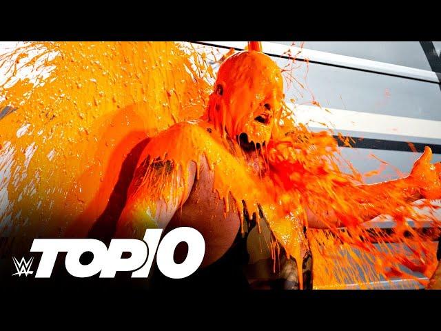 Superstars get slimed from above: WWE Top 10, June 10, 2020