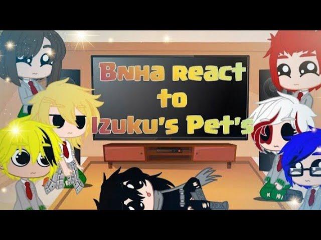 Bnha react to dekus pet| tiktok compilation| part 1