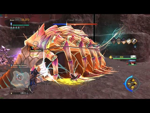 Ys 9 PC - Grimwald Nox fight