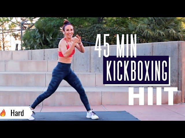 HIGH INTENSITY CARDIO KICKBOXING HIIT MUSIC Workout | BURN 550 CALORIES! | "Fun &  SUPER Sweaty"