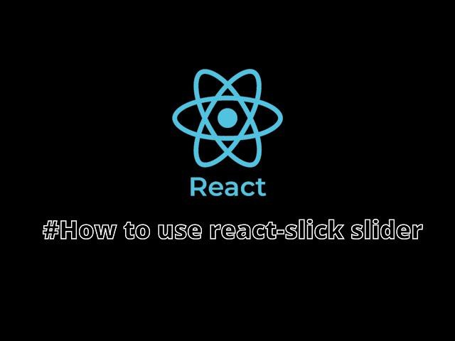 How to use react-slick slider | React.js Tutorials | VirtualCode4U