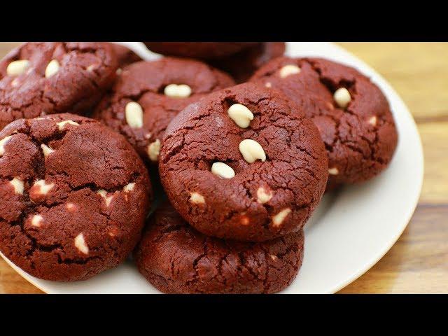 Red Velvet Chocolate Chip Cookies Recipe