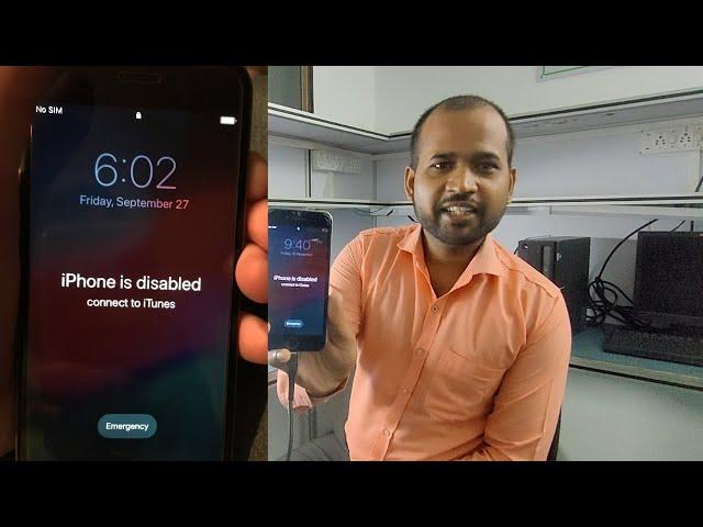 iPhone is disabled connect to iTunes solution | iPhone 6