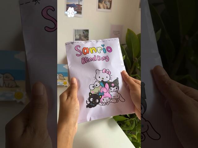 Sanrio Blindbag Unboxing കണ്ടാലോ #diy #craft #blindbag #shorts