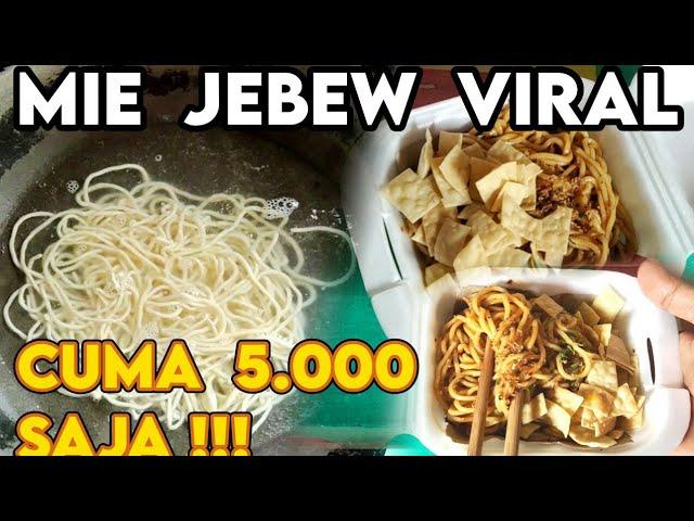 BONGKAR RESEP MIE JEBEW HARGA 5.000 AN , IDE JUALAN VIRAL MIRIP MIE GACOAN