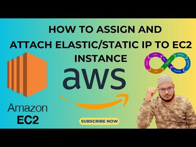 Attach Elastic/Static IP to EC2 Instance in AWS  | AWS Tutorials