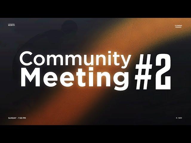 Community Meeting :- 02 | Hydra Town Roleplay 4.0