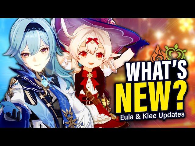 EULA & KLEE: WHAT'S NEW? Updated 3.8 Review | Genshin Impact