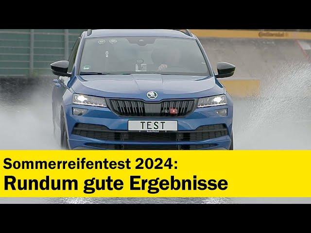 Sommerreifentest 2024 - 16 Reifen im Test | ÖAMTC